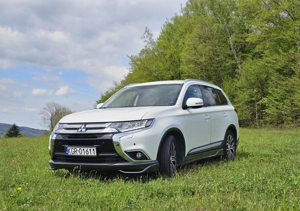 Mitsubishi Outlander cena 75800 przebieg: 137700, rok produkcji 2015 z Łosice małe 191